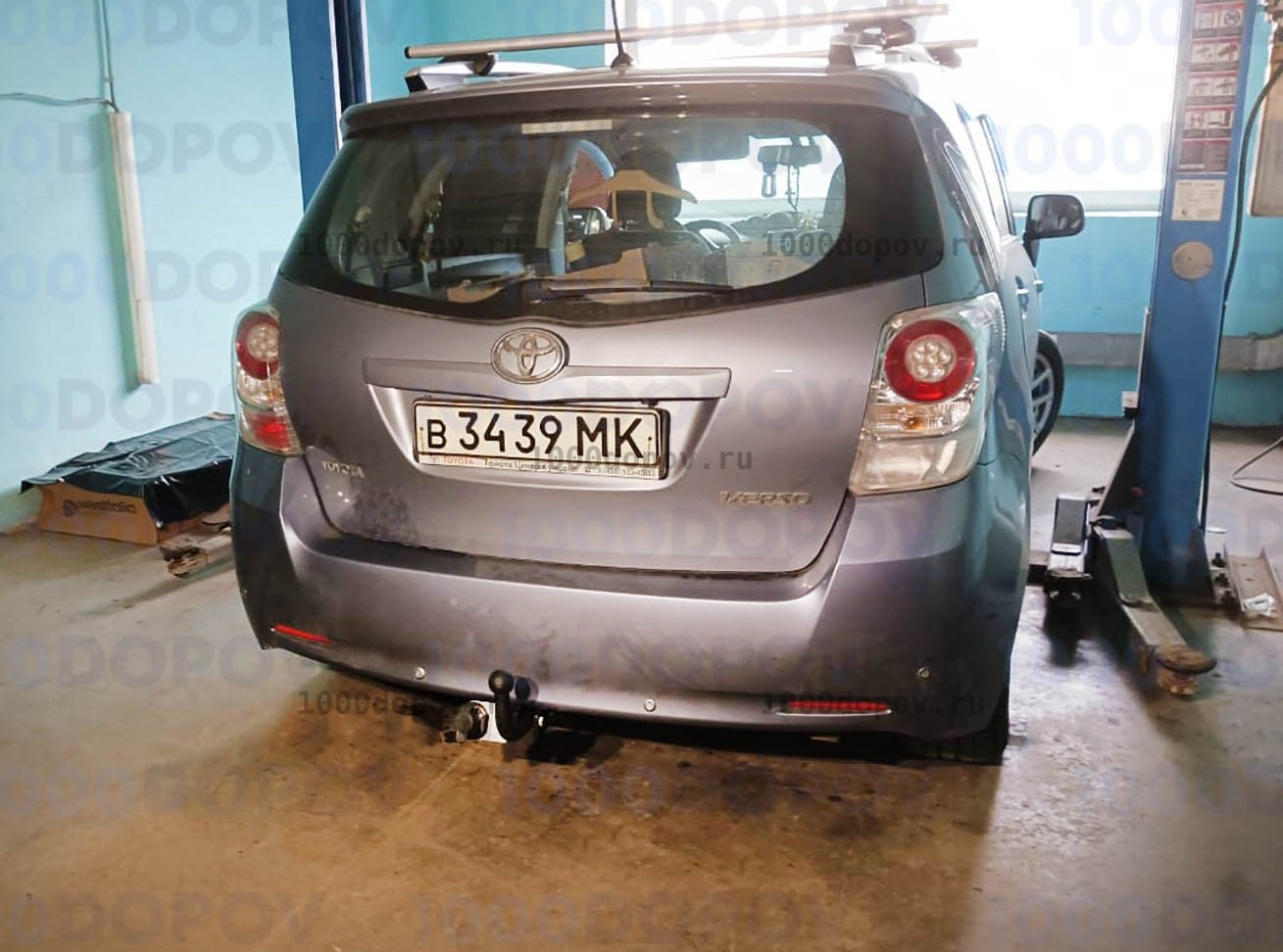 Фаркоп Avtos TY 24 Toyota Verso 2008-2012 — рисунок 2