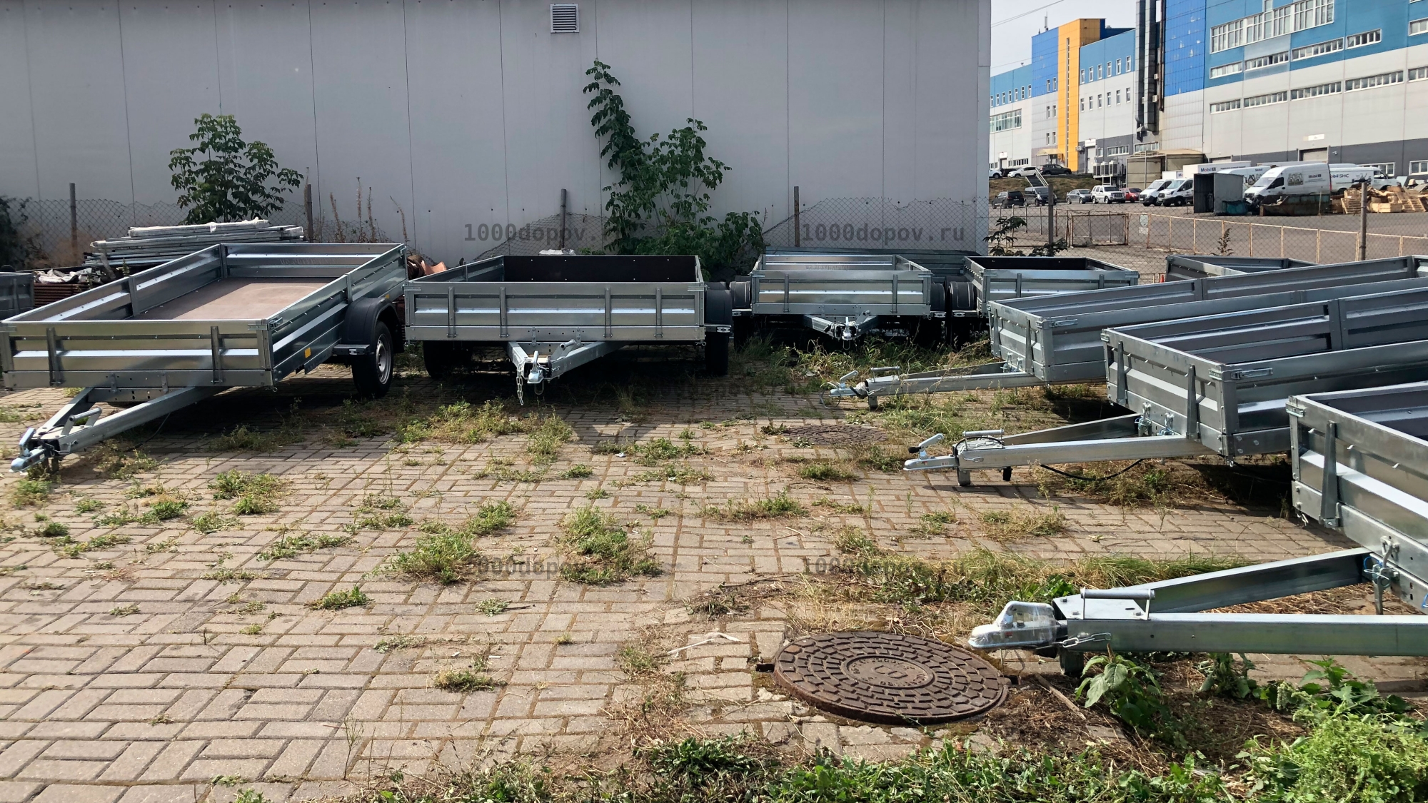 Прицеп Avtos A40P2B рессора AL-KO — рисунок 14