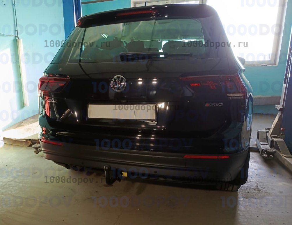 Фаркоп BERG F.5111.003 Volkswagen Tiguan 2016-н.в. (быстросъемный) — рисунок 17