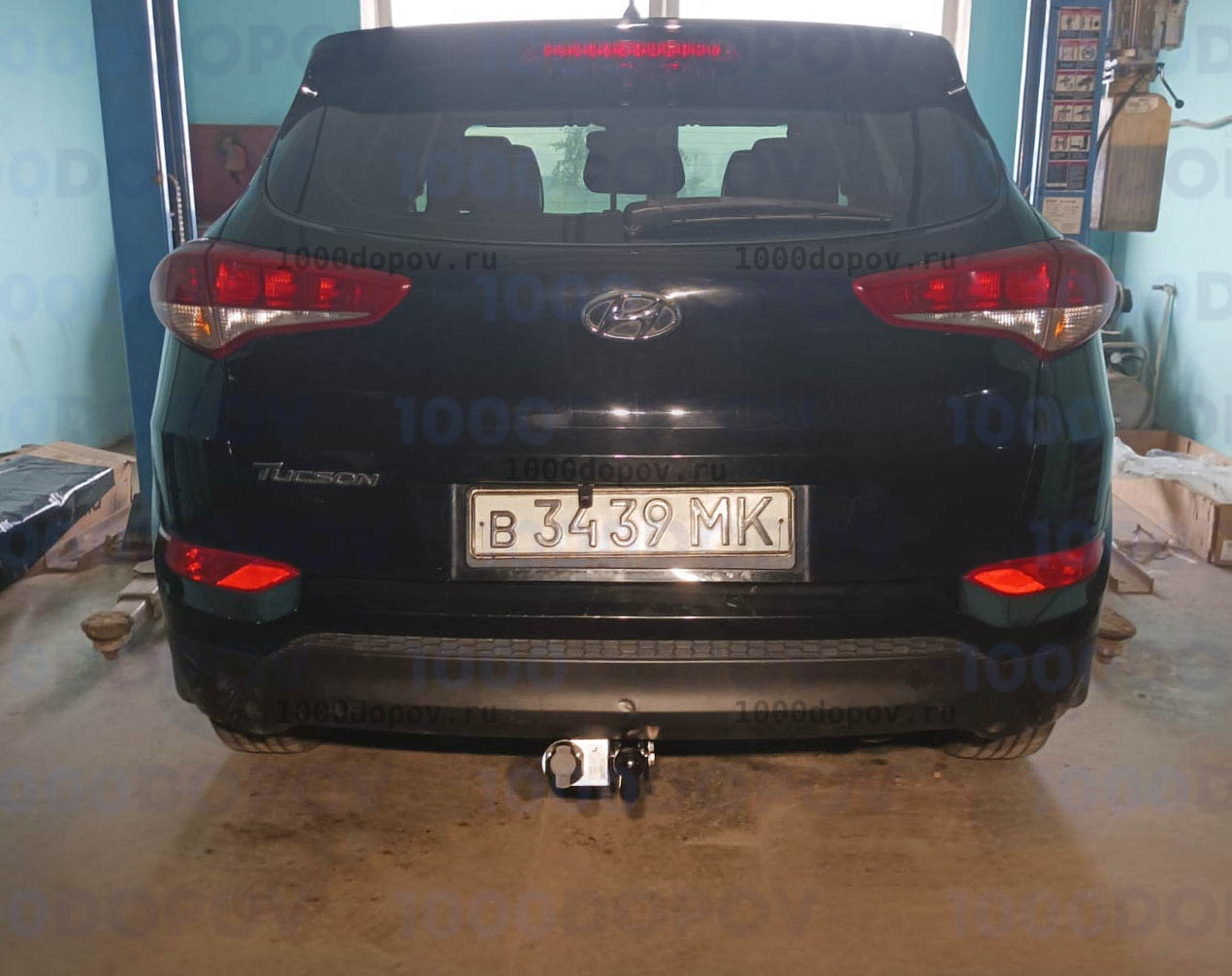 Фаркоп Leader Plus H226-A Kia Sportage (QL) 2016-2018 — рисунок 10