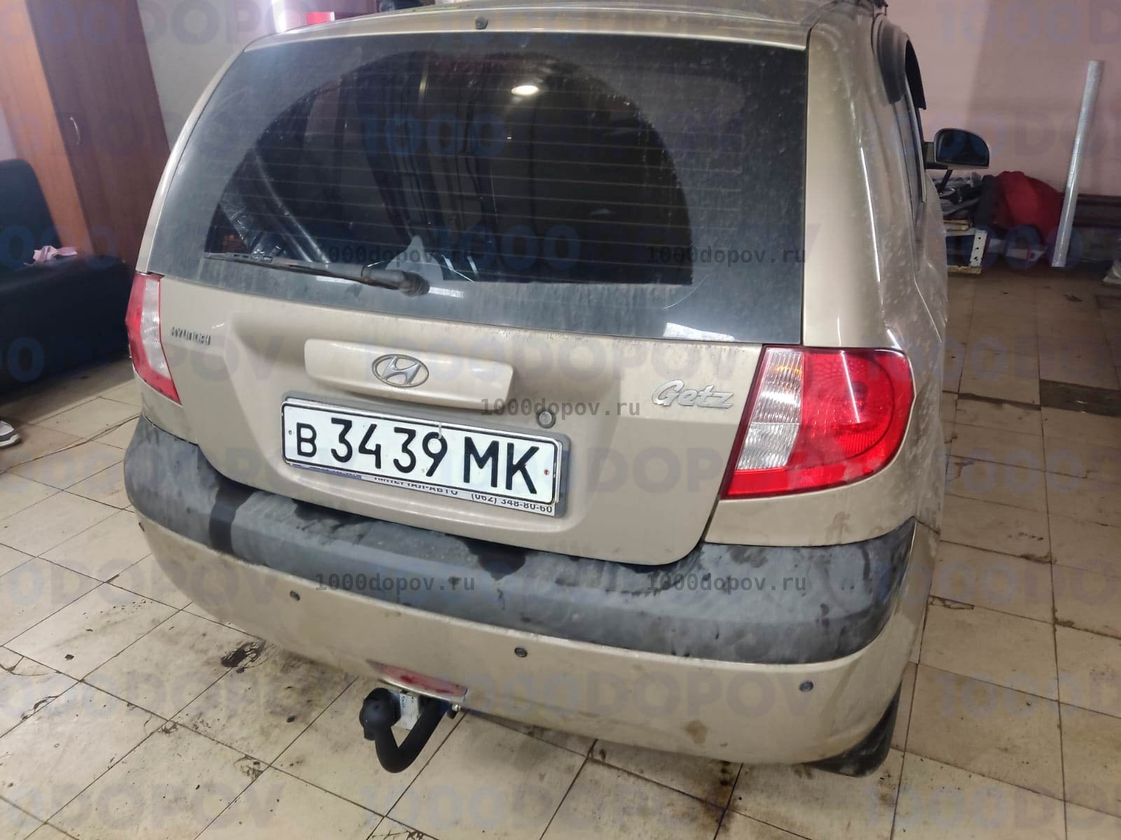 Фаркоп Avtos HY 16 Hyundai Getz 2005-2011 — рисунок 8