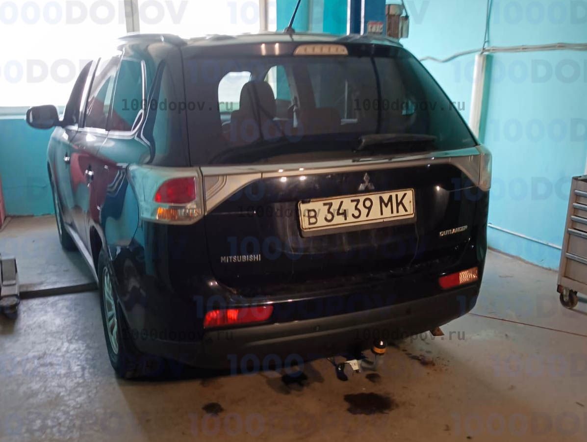 Фаркоп Motodor 91312-A Mitsubishi Outlander 2012 - 2019, 2019 - н.в. (оцинк. шар) — рисунок 7