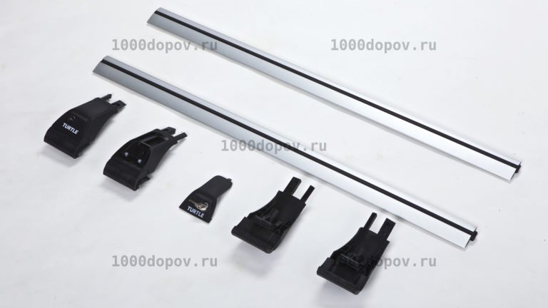 Багажник Tourmaline V2 на крышу MINI COUNTRYMAN 2010-2016 серебро — рисунок 4