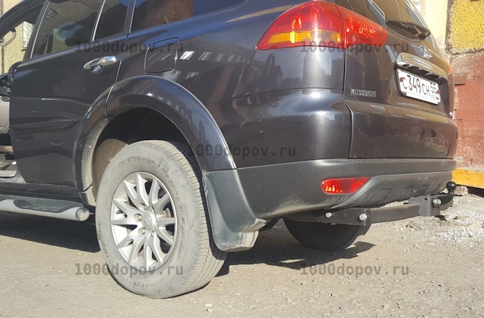 Фаркоп Avtos MI 20 Mitsubishi Pajero Sport 2 2008-2015 — рисунок 2