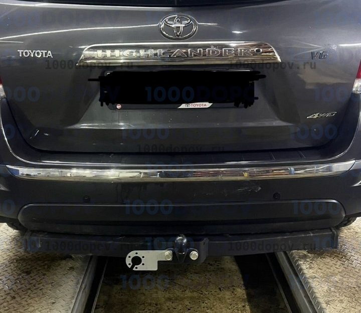 Фаркоп Avtos TY 38 Toyota Highlander 2010-2014 — рисунок 6