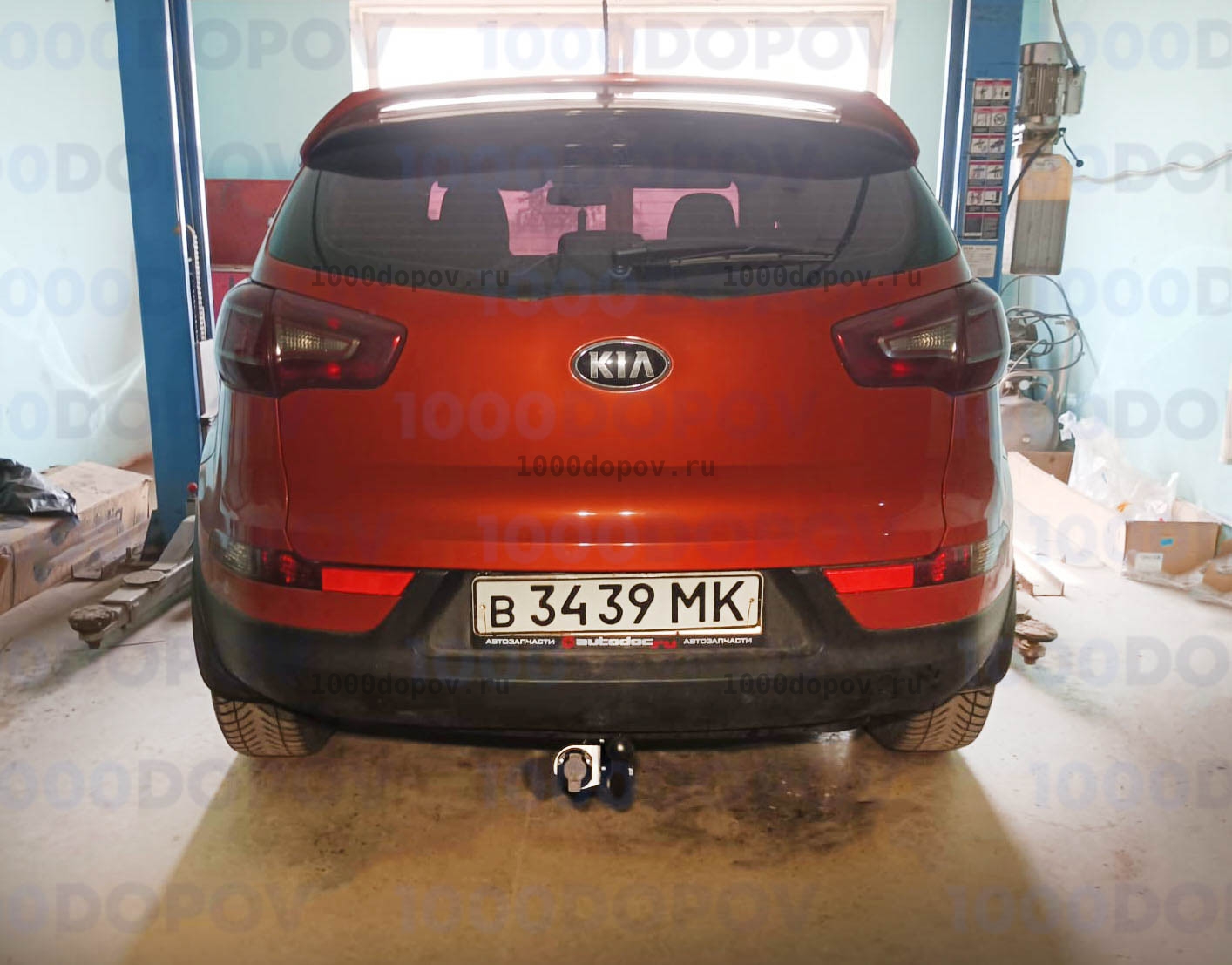 Фаркоп Трейлер 7312.КС3 Kia Sportage 3 2010-2015 (кроме Корея) — рисунок 3