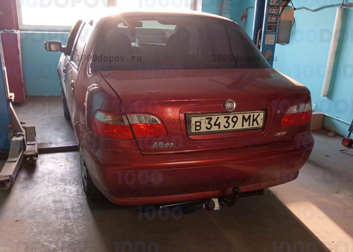 Фаркоп Leader Plus F204-A Fiat Albea (седан) 2003/04-н.в. — рисунок 5