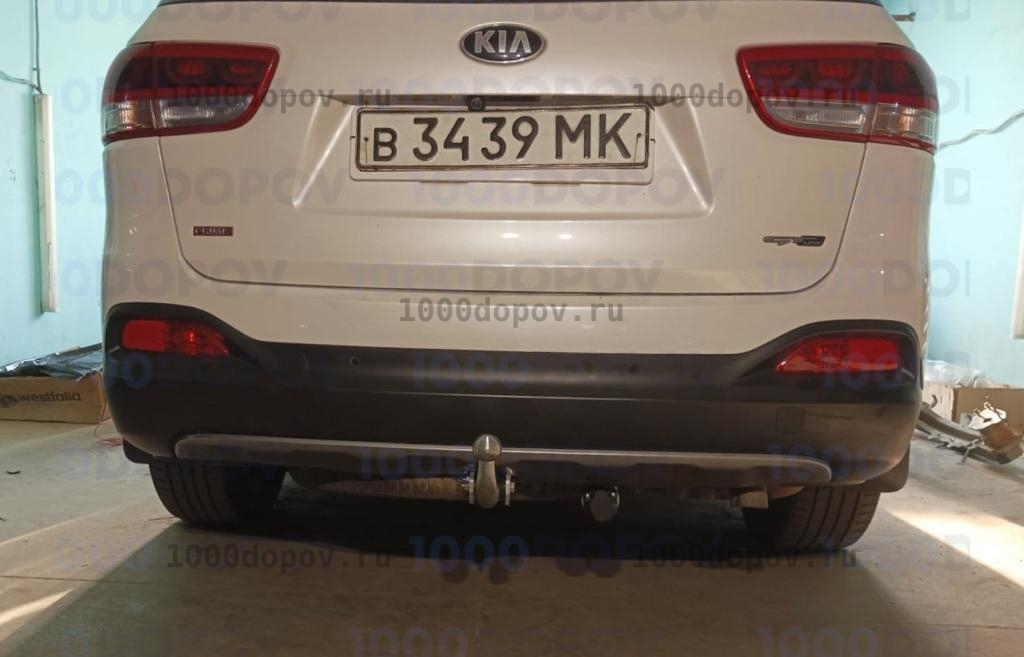 Фаркоп Galia H091A Kia Sorento 2012-2020 (оцинк) — рисунок 4