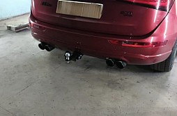 Фаркоп Leader Plus A106-E Audi Q5 (8RB) 2008-2017