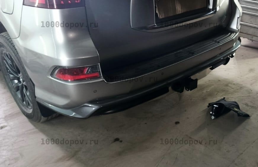 Фаркоп PT GROUP LGX-21-991122.00 с НЕРЖ накладкой LEXUS GX 460 (Комплектация 4.6 AT Premium) 2021- — рисунок 3