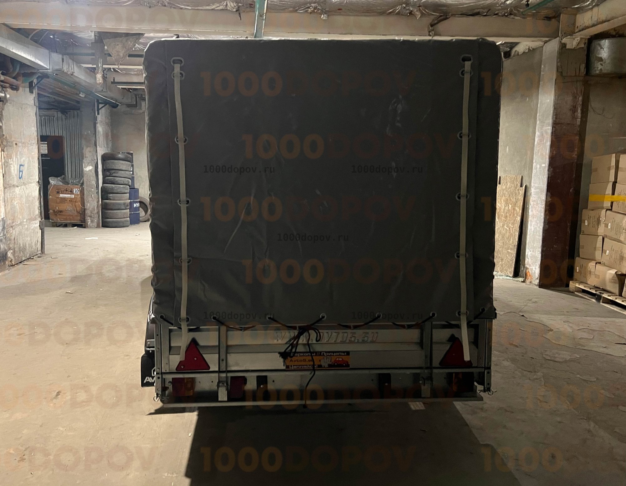 Тент с каркасом Avtos A25P Аэро — рисунок 5