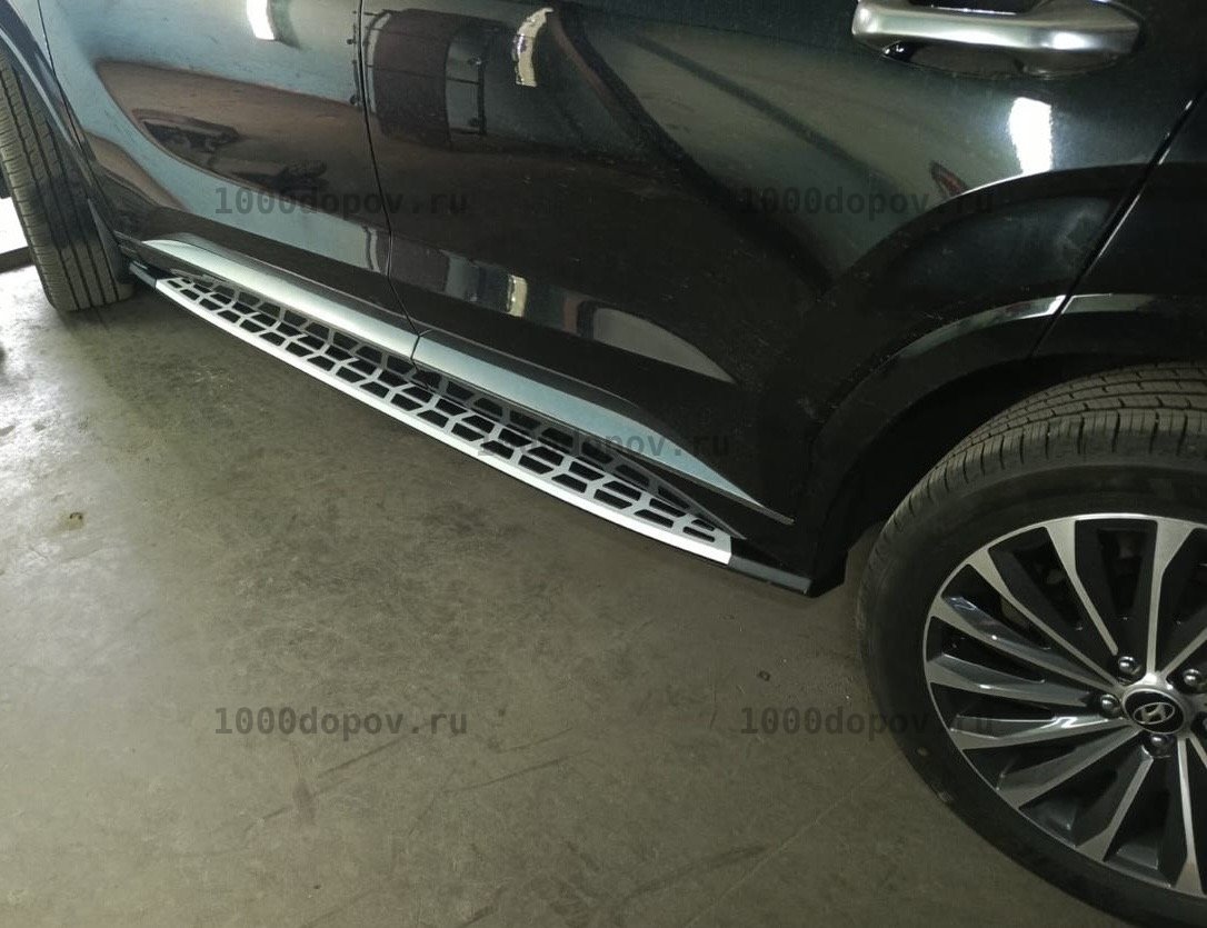 Пороги подножки на Hyundai Palisade 2018-2025 — рисунок 30