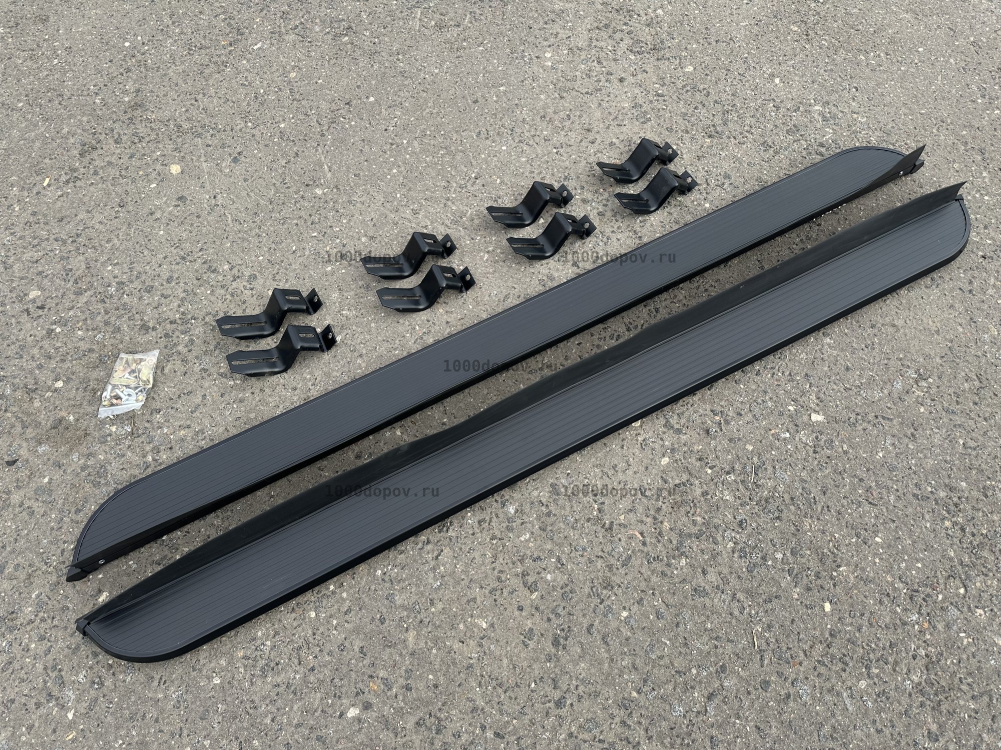 Пороги подножки на Jaecoo J8 2023-н.в блэкаут — рисунок 11