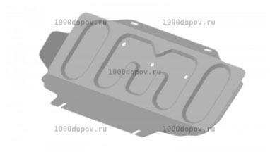 Защита Motodor 73117 Great Wall Hover H5 2010-2015 (Радиатора) — рисунок 1