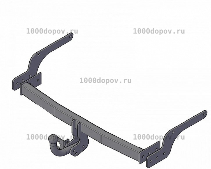 Фаркоп Трейлер 9031 Renault Sandero 2 2014-н.в. — рисунок 5