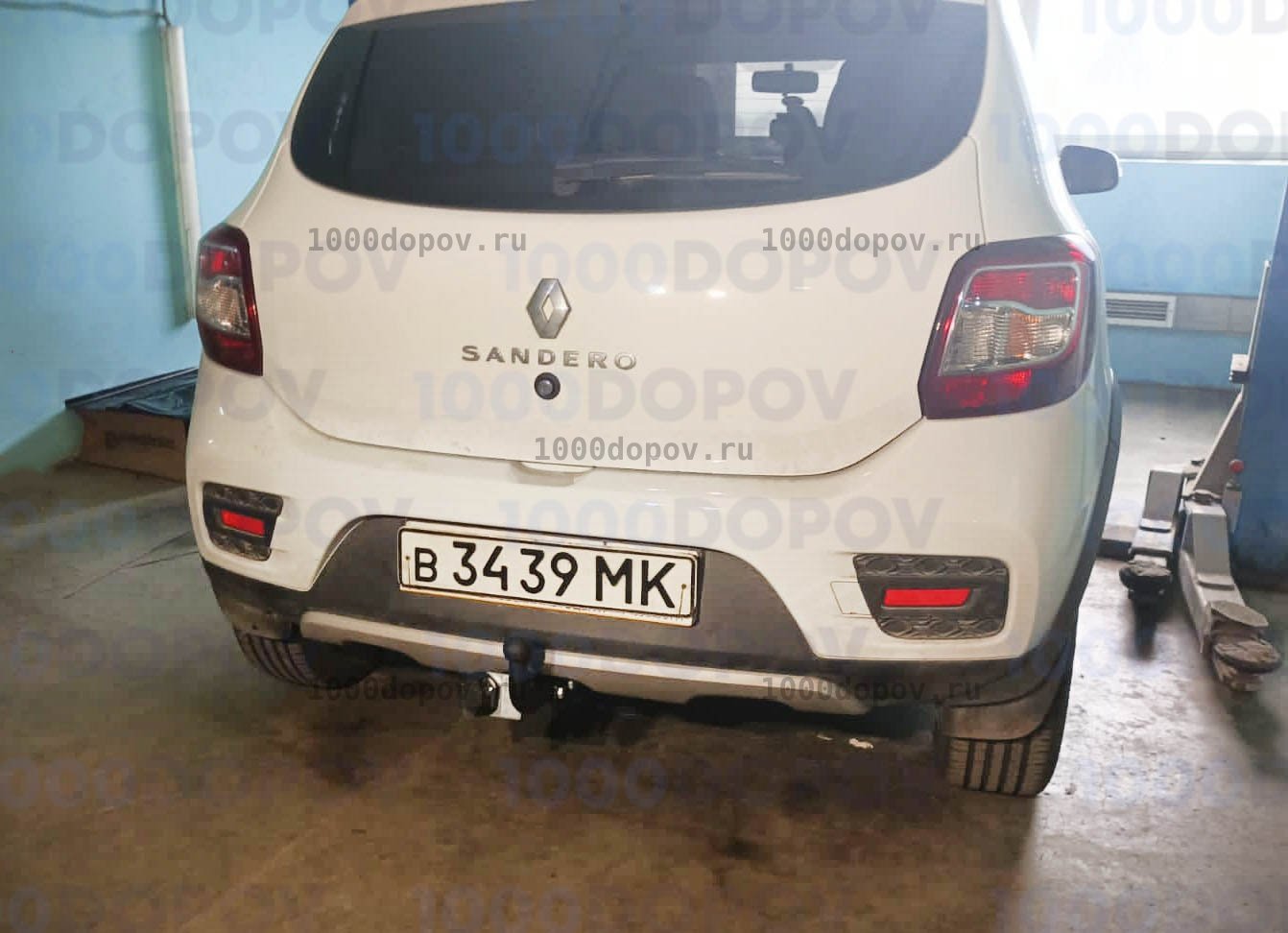 Фаркоп Avtos RN 15 Renault Sandero Stepway 2 2014-н.в. — рисунок 1