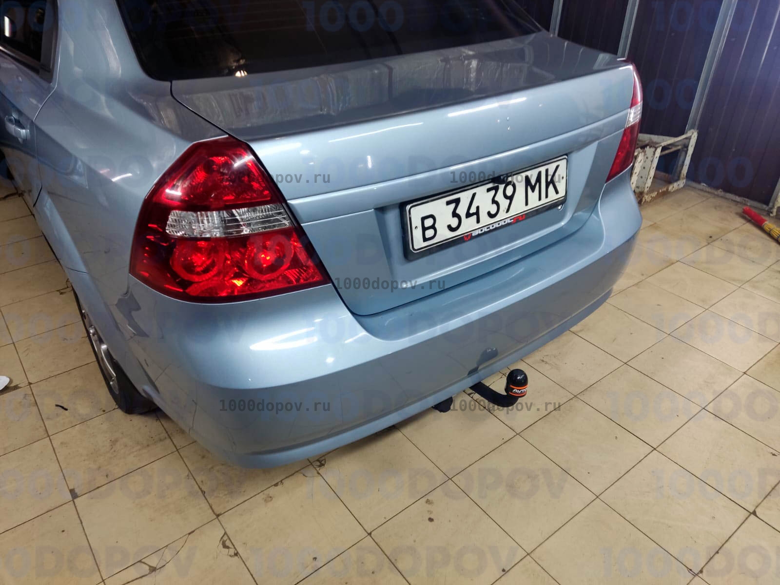 Фаркоп Avtos CV 07 Ravon Nexia R3 2015-н.в. — рисунок 1