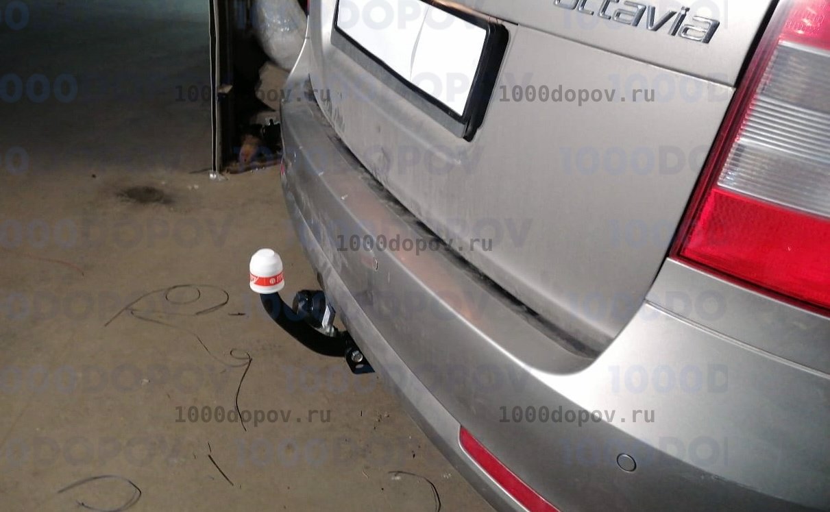 Фаркоп Трейлер 9711 Skoda Octavia Scout 2009-2012 — рисунок 4