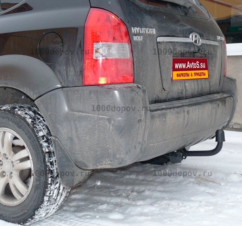 Фаркоп Avtos KI 16 KIA Sportage 2 2004-07/2010 — рисунок 1