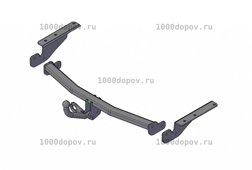 Фаркоп Трейлер 7830 Toyota RAV4 2007-10/2012 (кроме 2,4 л и длинной базы) — рисунок 8