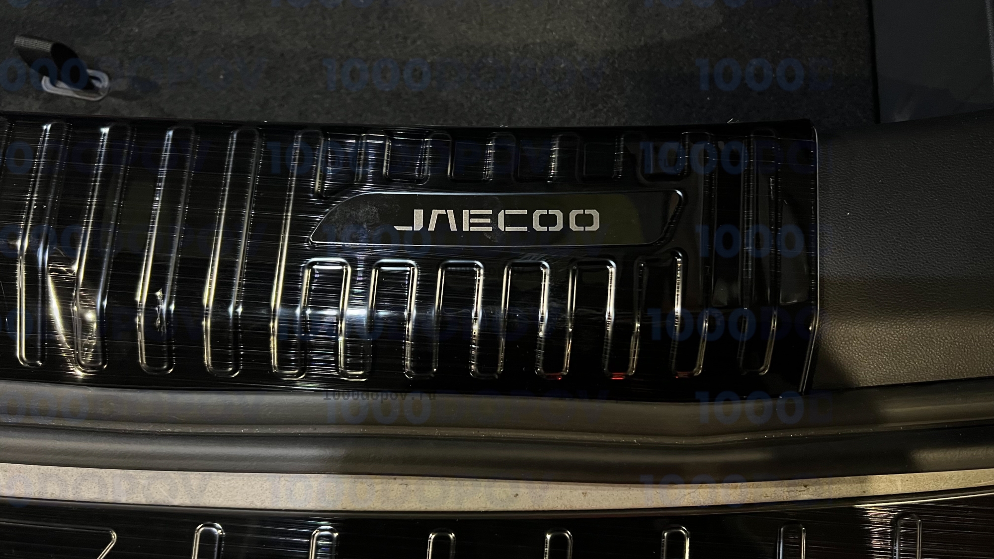 Накладки в проем багажника и на задний бампер для Jaecoo J7 2023-н.в. — рисунок 5