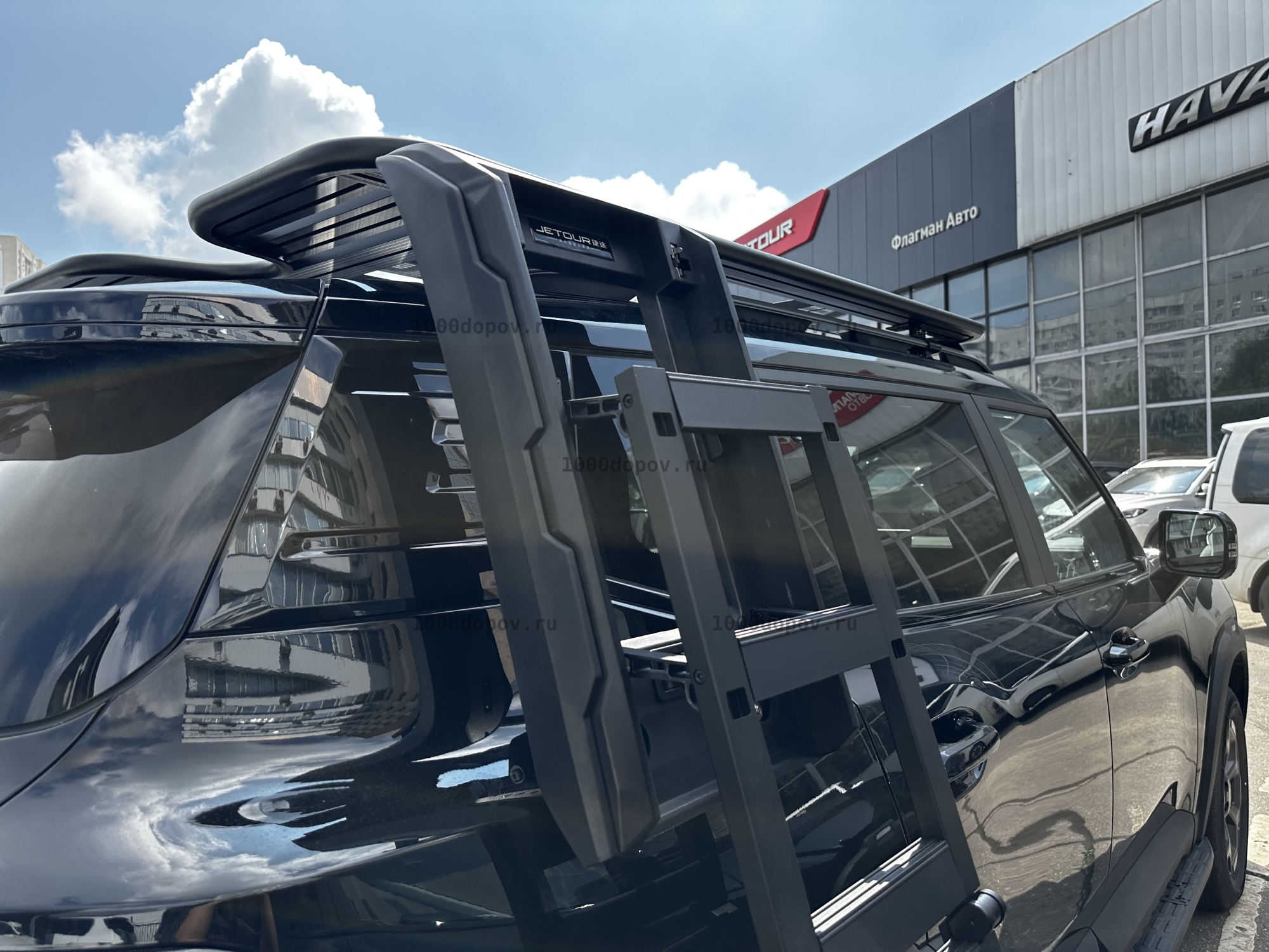 Боковая лестница для внедорожника Jetour T1 2025-н.в. — рисунок 15