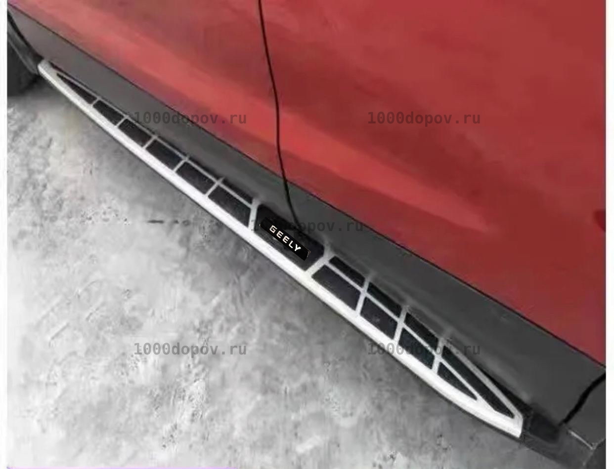 Пороги подножки на Geely Atlas PRO 2021-н.в — рисунок 17