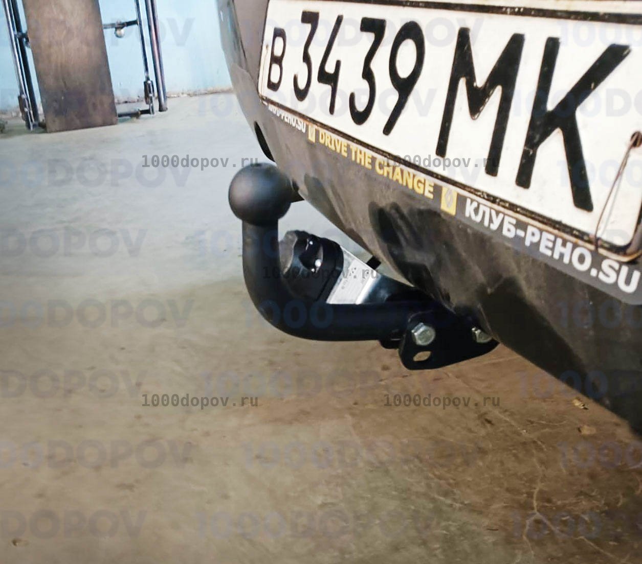 Фаркоп Avtos RN 15 Renault Logan 1 2004-2014 — рисунок 16