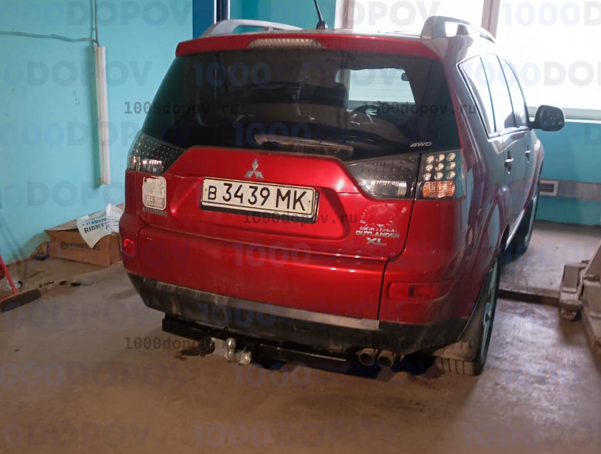 Фаркоп Leader Plus M105-F Mitsubishi Outlander XL (CW0) 2007-н.в.(крм.3 ряда) — рисунок 1