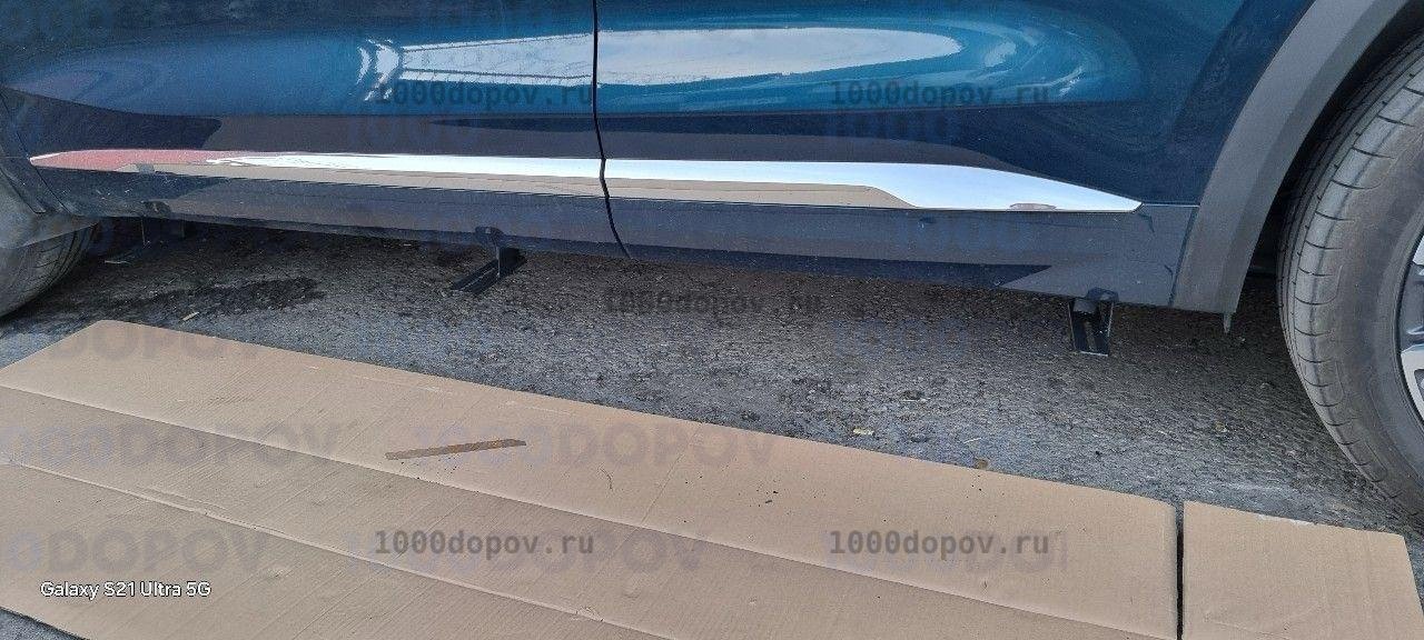 Пороги подножки на Geely Monjaro 2023-н.в. — рисунок 5