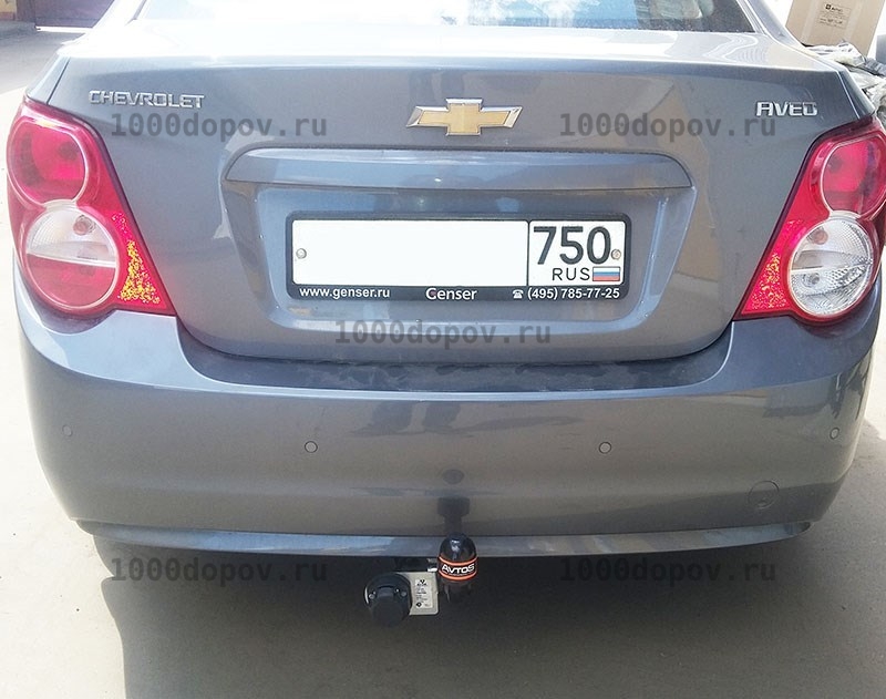 Фаркоп Avtos CV 11 Chevrolet Aveo седан 2012-н.в. — рисунок 1