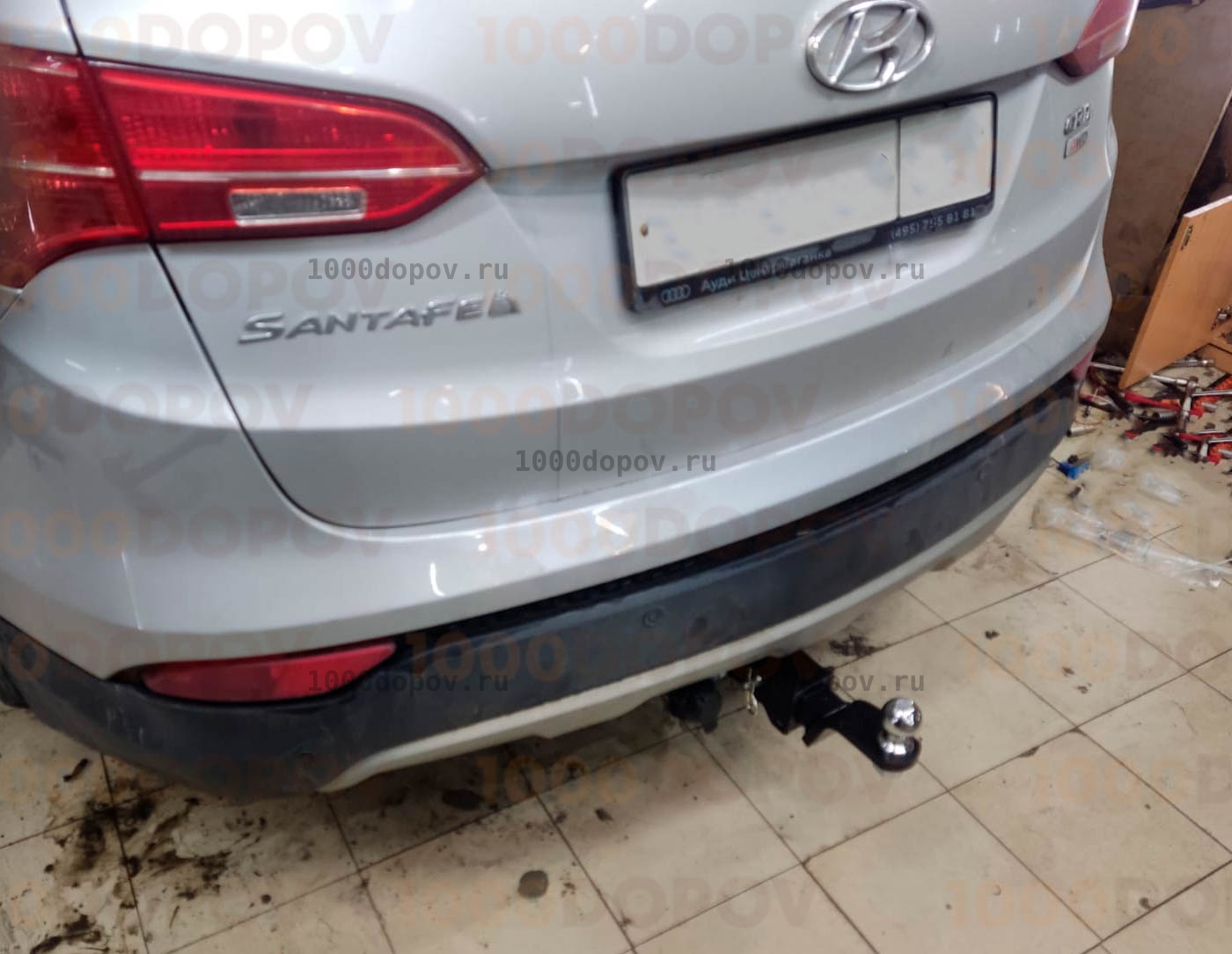 Фаркоп BERG F.2316.002 Hyundai Santa Fe 2012-2021 — рисунок 2