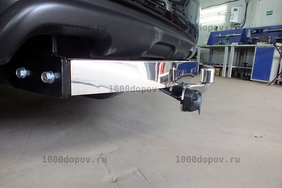 Фаркоп Baltex 15190008е для Nissan Patrol 2010-н.в. (нерж. накладка, оцинк. шар) — рисунок 3