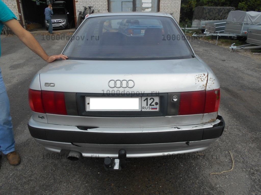 Фаркоп Avtos AU 03 Audi 80 B4 1991-1995 — рисунок 1