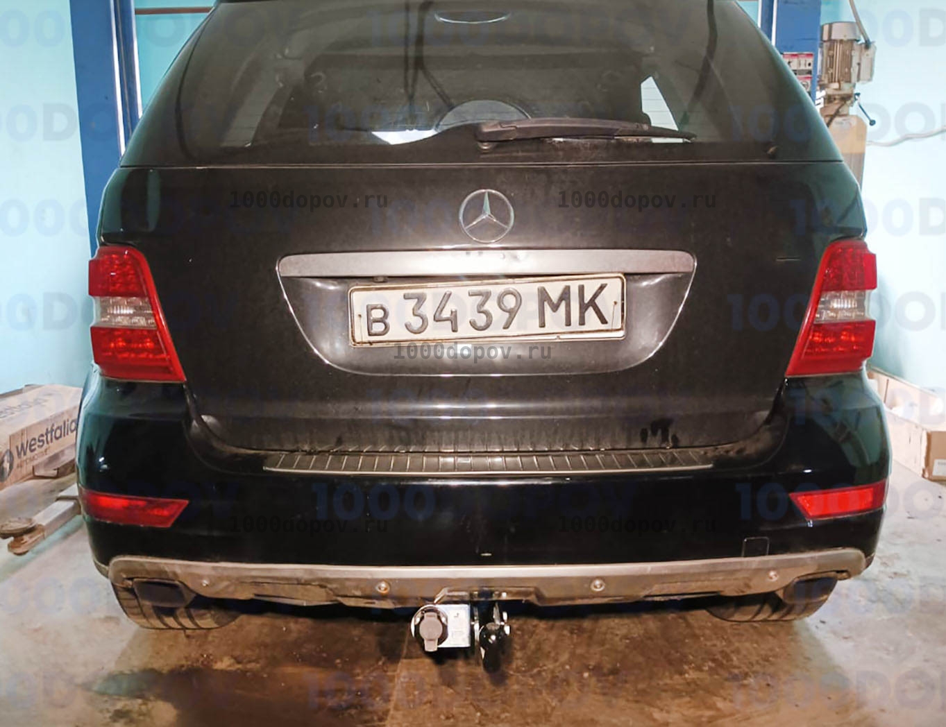 Фаркоп Leader Plus M205-A Mercedes GLS (W166) 2016-н.в./ GLE (W166) 2016- — рисунок 2