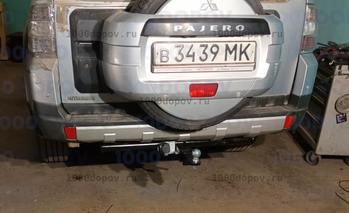 Фаркоп Leader Plus M114-E Mitsubishi Pajero 3/4 (V60/V80) 05/2000-н.в. — рисунок 14