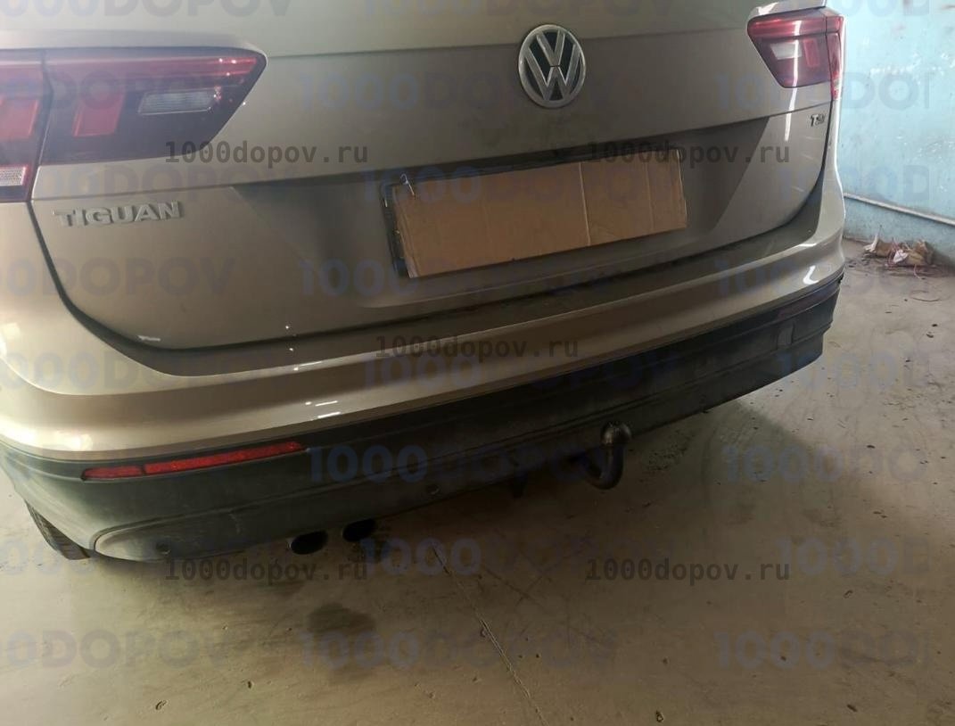 Фаркоп Avtos VW 35 Volkswagen Tiguan 2 2016-н.в. — рисунок 17
