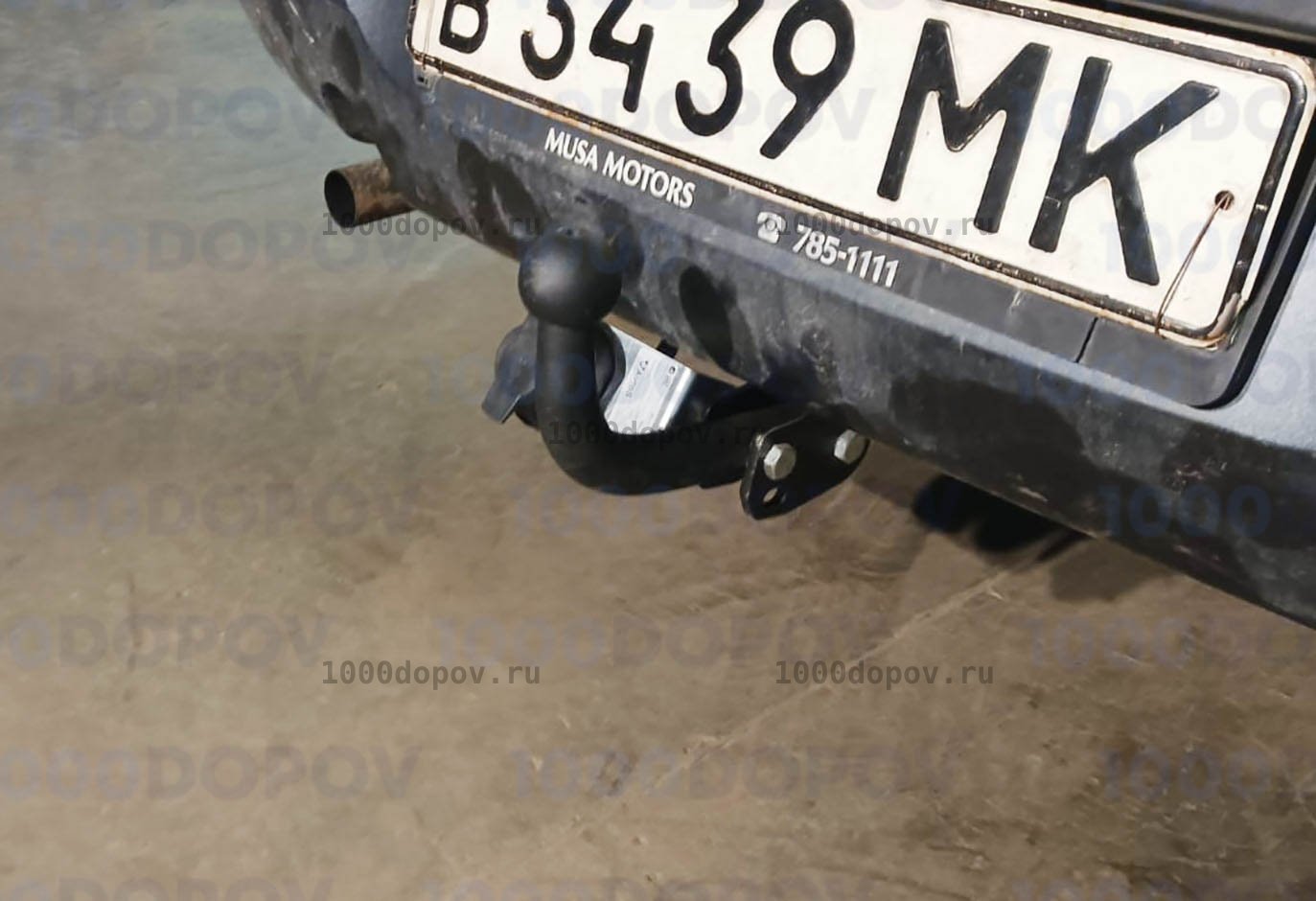 Фаркоп Avtos RN 15 Renault Logan 1 2004-2014 — рисунок 14
