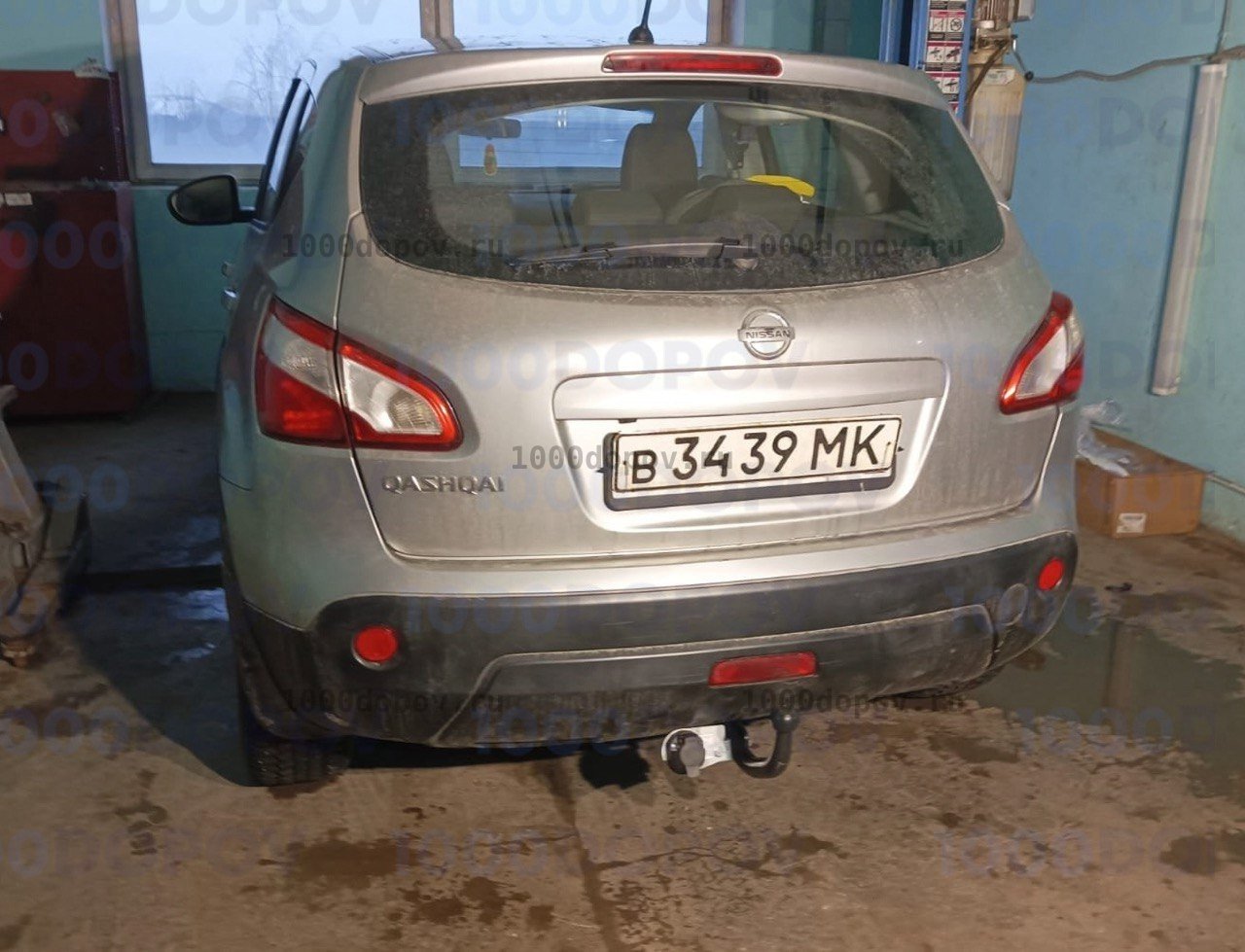 Фаркоп Трейлер 7722 Nissan Qashqai 2007-2014 (кроме Qashqai+2) — рисунок 1