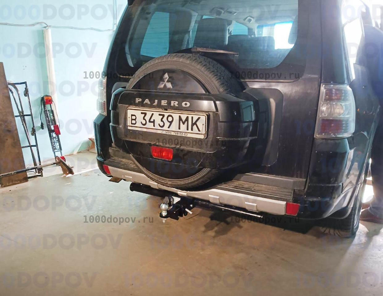 Фаркоп Leader Plus M114-E Mitsubishi Pajero 3/4 (V60/V80) 05/2000-н.в. — рисунок 2