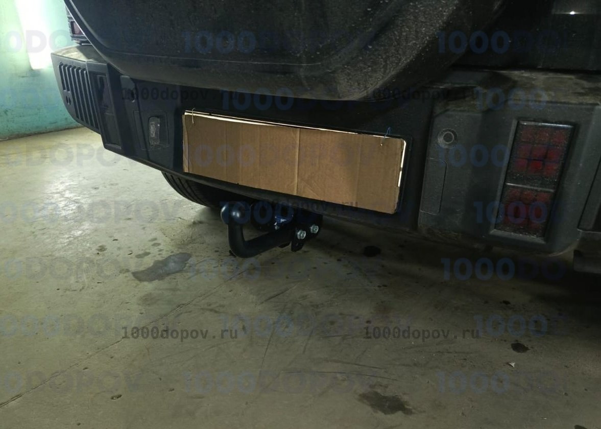 Фаркоп Berg F.0918.001 на Jetour T2 2024 - н.в. (кроме Автотор) — рисунок 1
