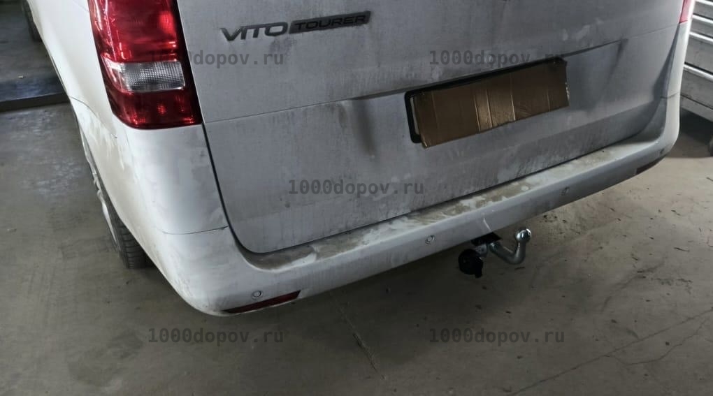 Фаркоп Motodor 91204-А Mercedes Viano W639 09/2003-2014 (оцинк. шар) — рисунок 3