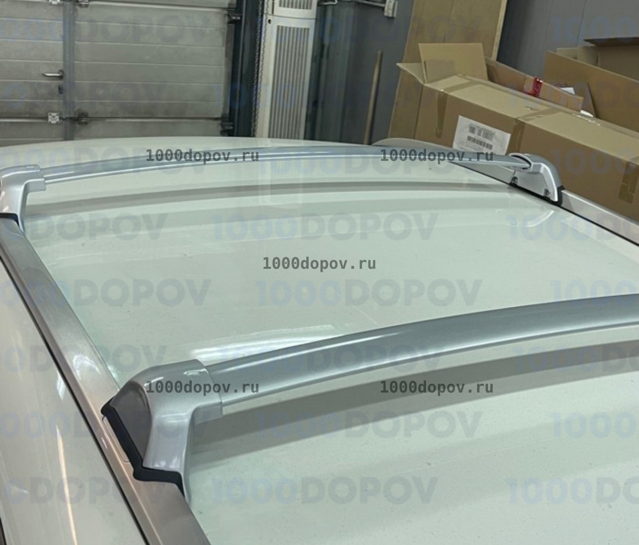 Комплект Багажник и Рейлинги Honda CR-V 5 2017-2022 серебро — рисунок 3