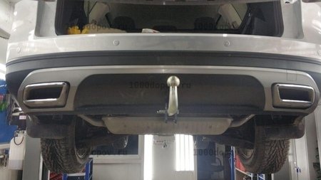 Фаркоп Motodor 92708-A Volkswagen Teramont 2018-н.в. (оцинк. шар) — рисунок 1