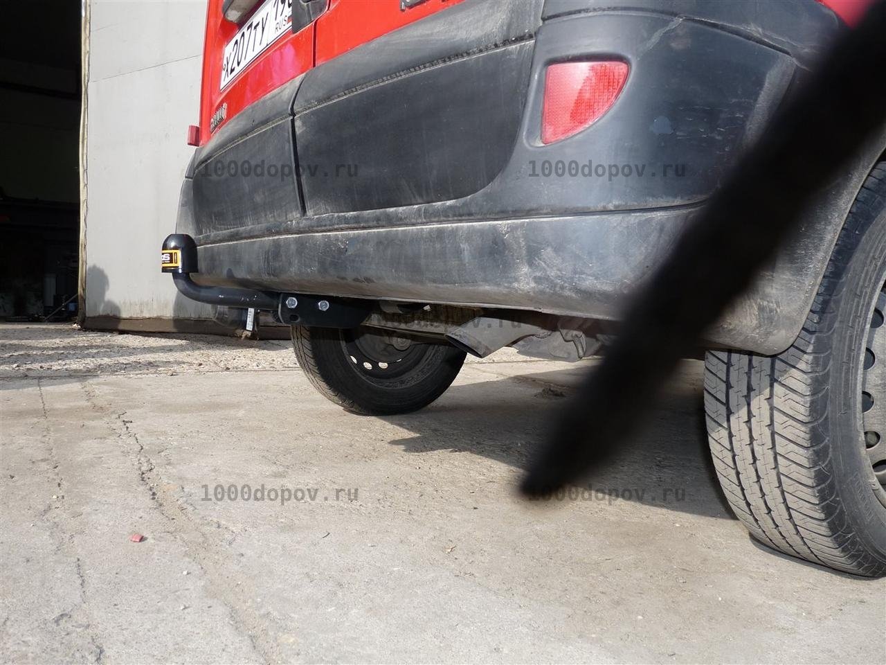 Фаркоп Avtos RN 05 Nissan Kubistar 1998-2008 — рисунок 1