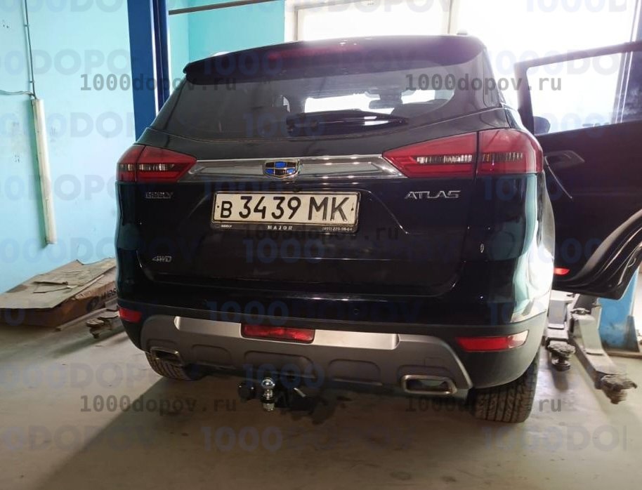 Фаркоп PT GROUP 22011501 Geely Atlas с 2018- — рисунок 3