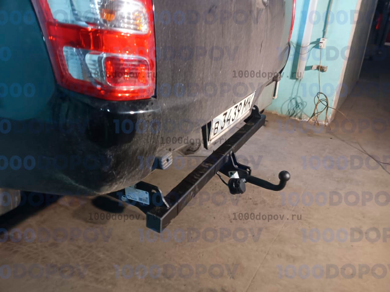 Фаркоп Avtos MI 28 Fiat Fullback 2016-н.в. — рисунок 9