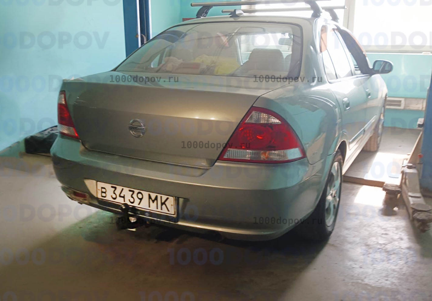 Фаркоп Avtos NS 14 Nissan Almera Classic 2007-2013 — рисунок 1