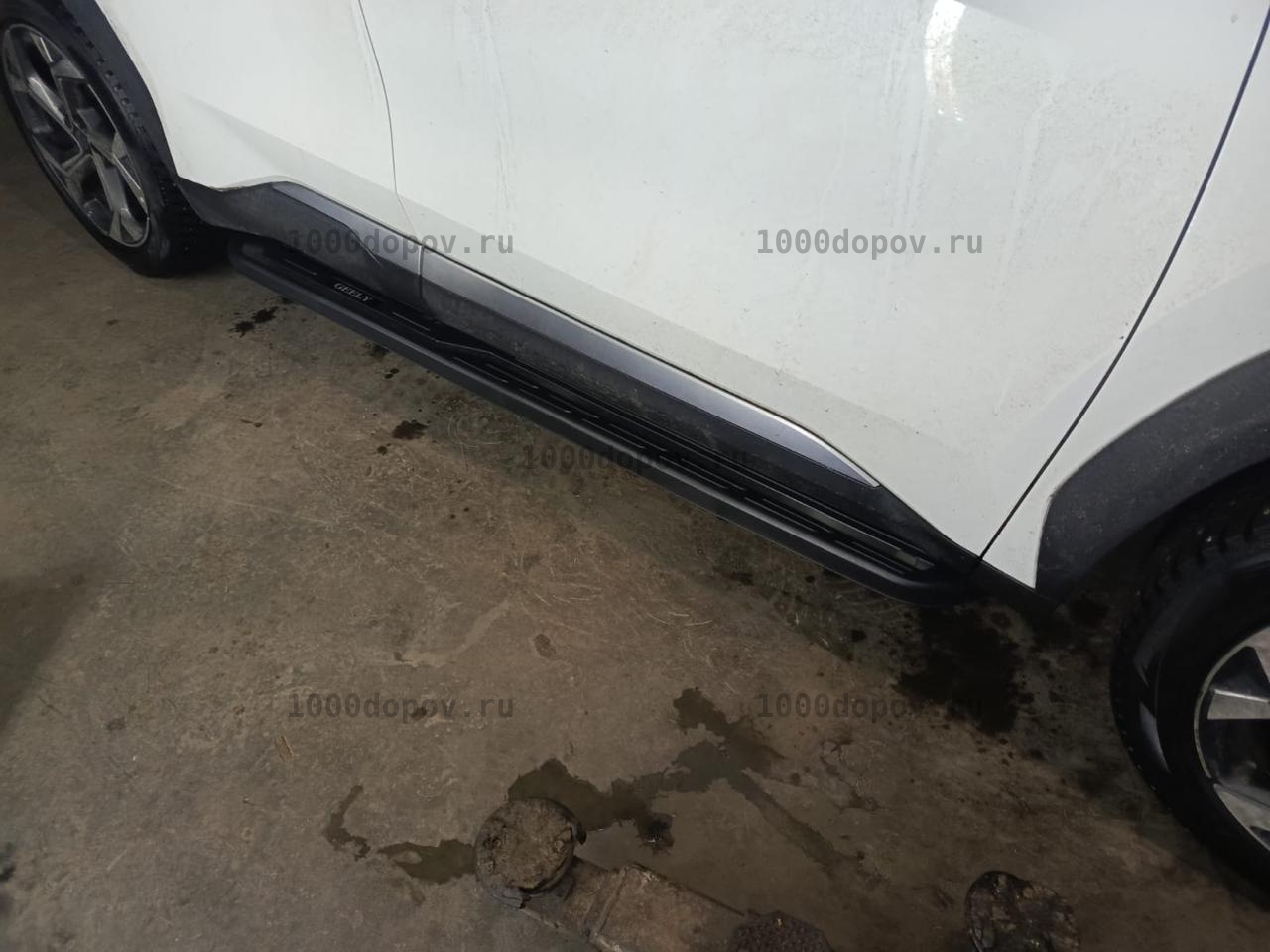 Пороги подножки на Geely Atlas New (Новый) 2024-н.в. — рисунок 35
