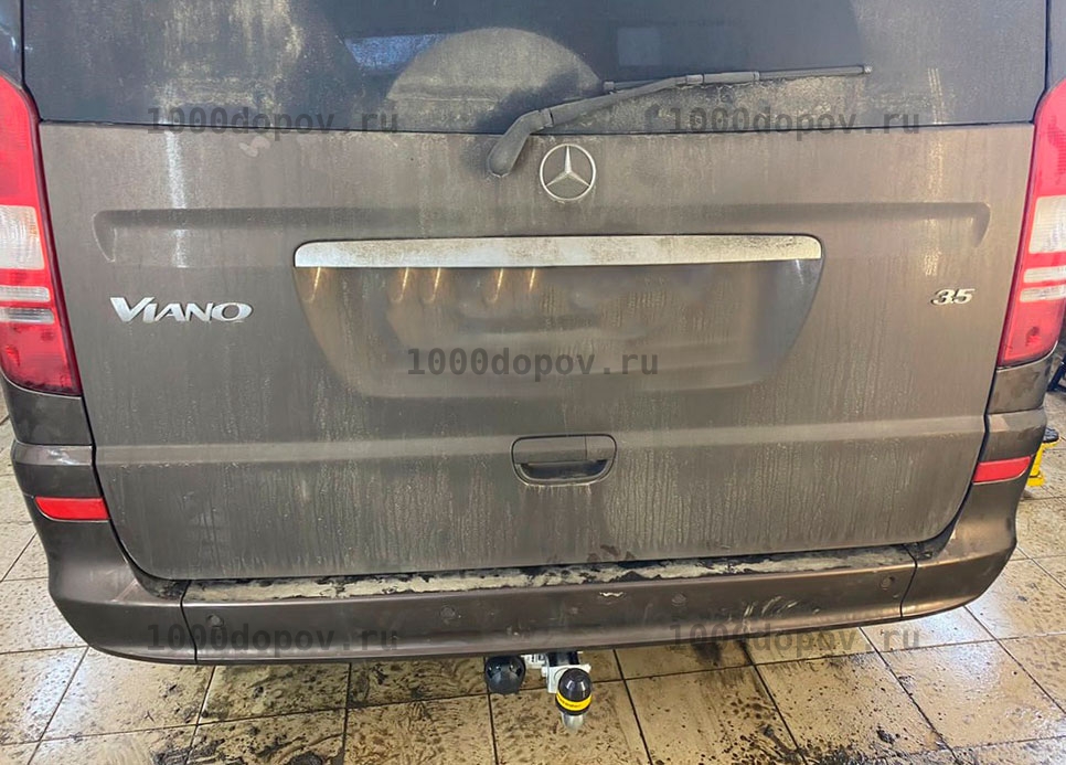 Фаркоп Motodor 91204-А Mercedes Viano W639 09/2003-2014 (оцинк. шар) — рисунок 12